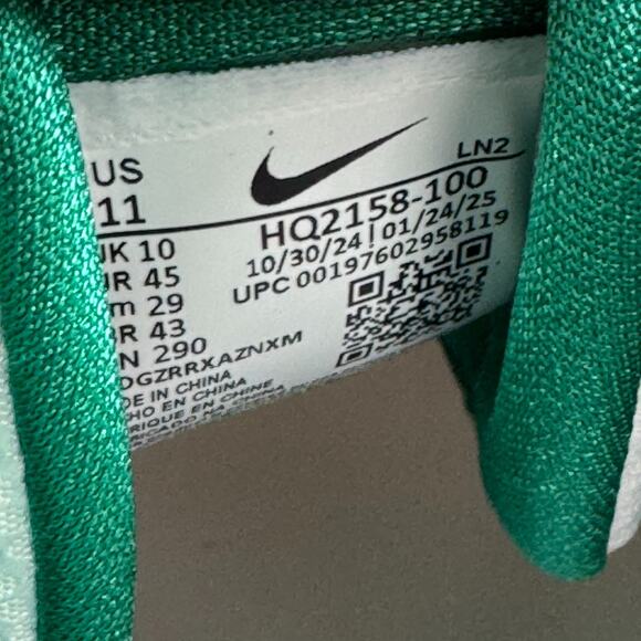 Nike Air Zoom Infinity Tour 2 Mens 11 Golf Shoes Photon Dust Green HQ2158-100 - Picture 8 of 9